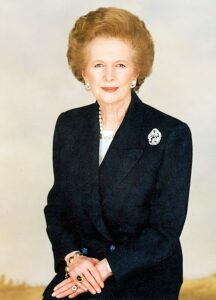 Potrait von Margaret Thatcher