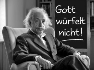 Albert Einstein Preview Image - Gott würfelt nicht